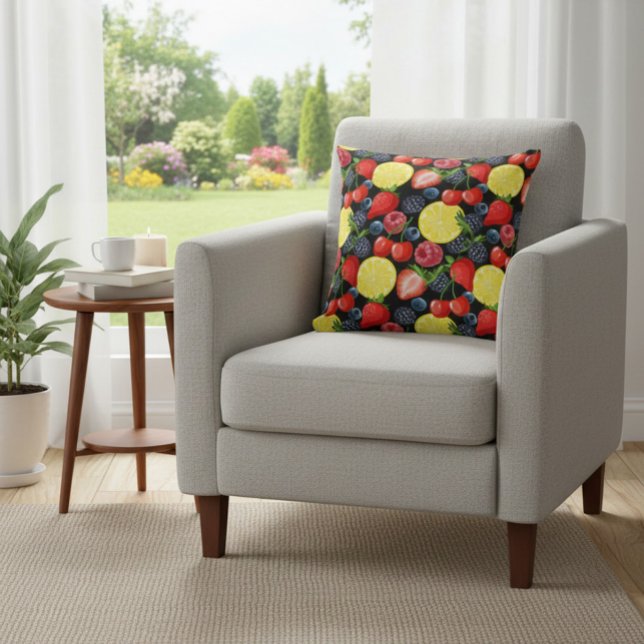 Berries & Citrus Slices Cushion (Creator Uploaded)