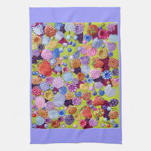Berries Light American MoJo Kitchen Towel