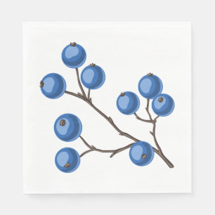 Berries On A Branch Napkin