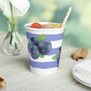 berries paper cups