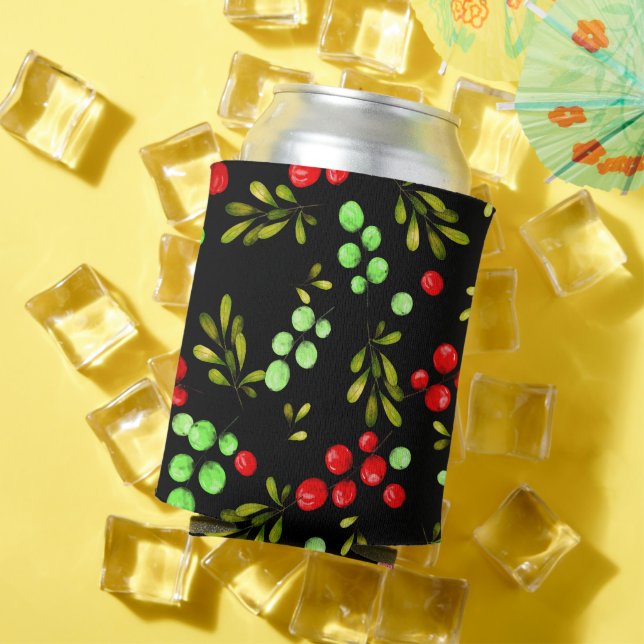 Berries Pattern Can Cooler (In Situ Summer)