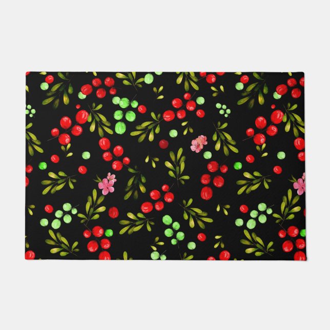 Berries Pattern Doormat (Front)