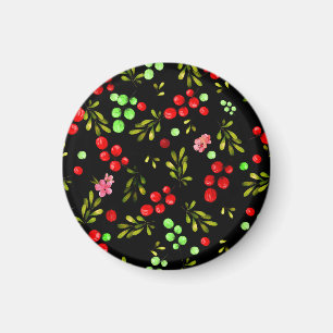 Berries Pattern Magnet