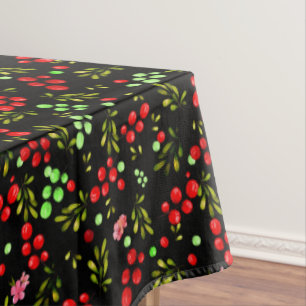 Berries Pattern Tablecloth