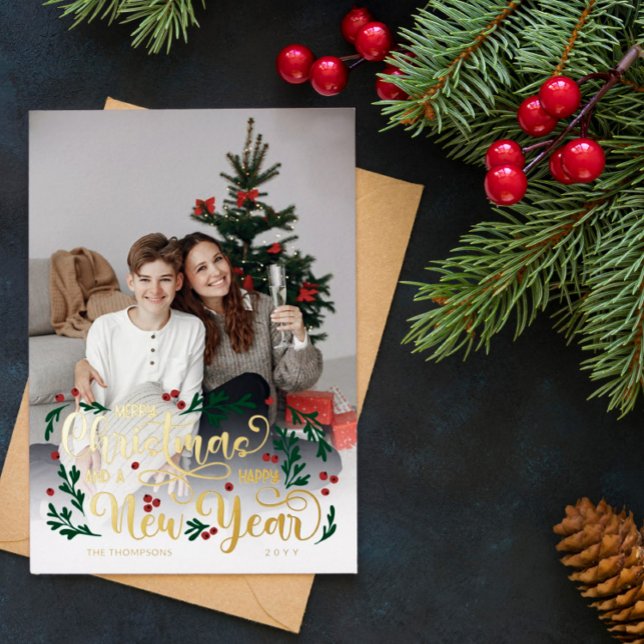 Berries Photo Merry Christmas Happy New Year (Creator Uploaded)