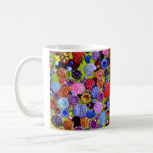 Berries Strawberries Blueberries Raspberries Coffee Mug