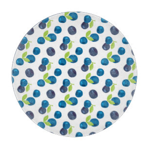 Berries Vintage Blueberry Bilberry Illustration Cutting Board