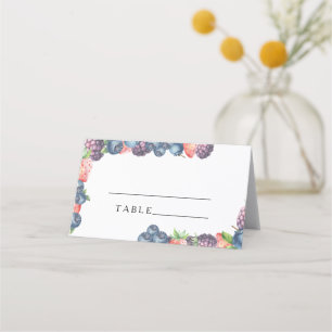 Berries - wedding place cards