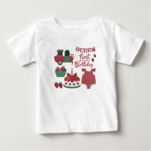 Berry 1st Birthday Baby T-Shirt