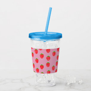Berry Beautiful Summer Acrylic Tumbler
