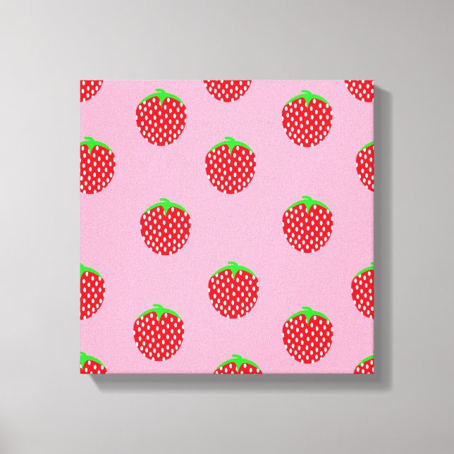 Berry Beautiful Summer Canvas Print (Front)