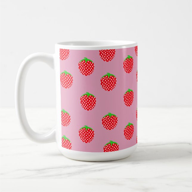 Berry Beautiful Summer Coffee Mug (Left)