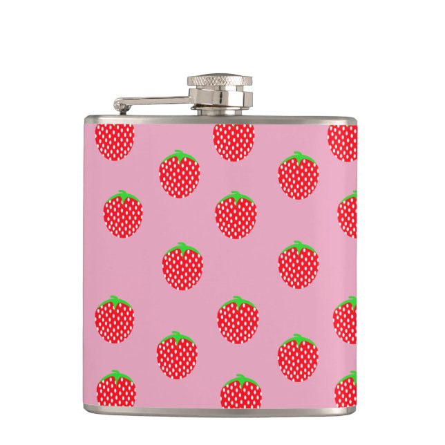 Berry Beautiful Summer Hip Flask (Front)