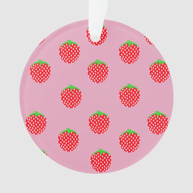 Berry Beautiful Summer Ornament (Front)