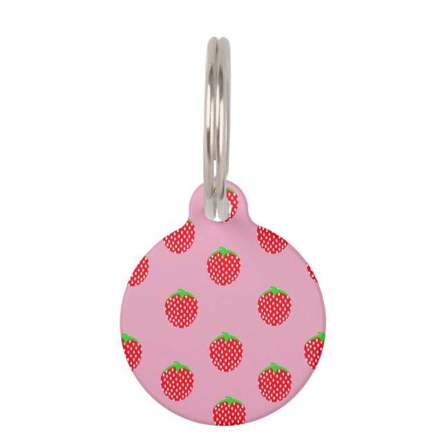 Berry Beautiful Summer Pet Tag (Front)