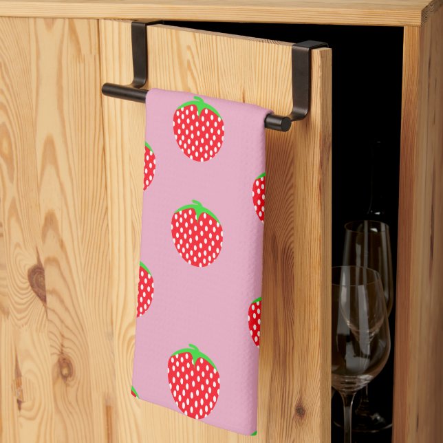 Berry Beautiful Summer Tea Towel (Thirds Fold)