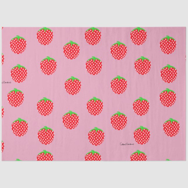 Berry Beautiful Summer Tissue Paper (Front)