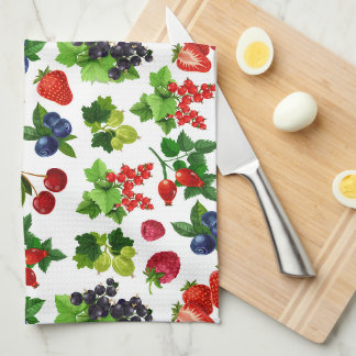 Berry Berry Tea Towel