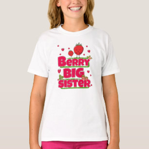 Berry Big Sister Strawberry T-Shirt
