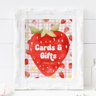 Berry Birthday Cards & Gifts Sign
