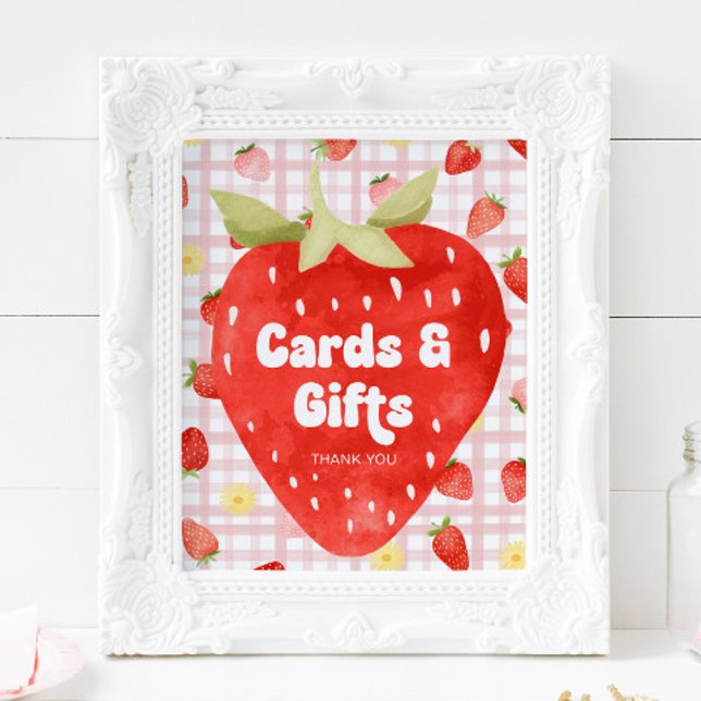 Berry Birthday Cards & Gifts Sign (Creator Uploaded)