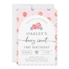 Berry Birthday Invitation | Berries Invitation