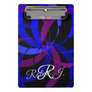 Berry Blend Geometric Mini Clipboard