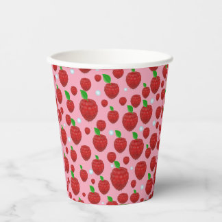 Berry Bliss Bash: Raspberry's First Party Theme Paper Cups