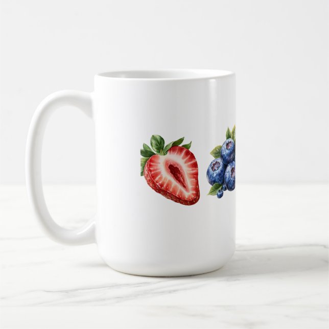 Berry Bliss Coffee Mug (Left)