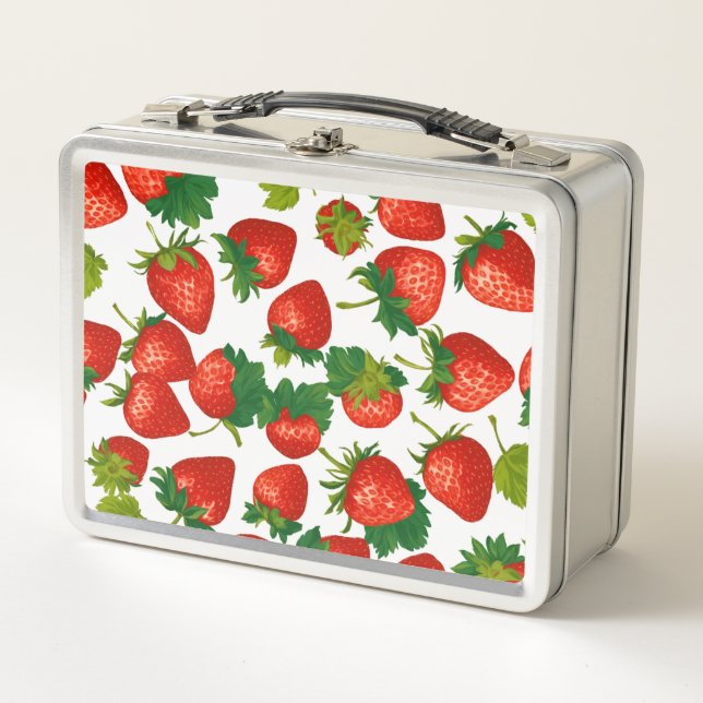 Berry Bliss Metal Lunch Box (Front)