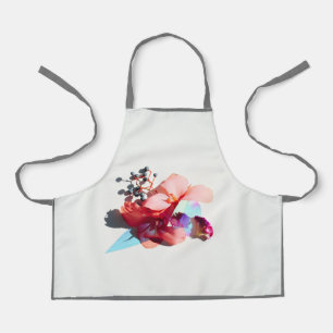 Berry Blossom Fusion Artistic All-Over Print Apron