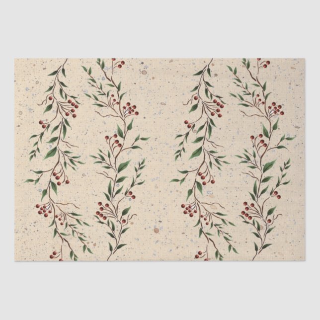 Berry Branch Tissue Paper (Front)