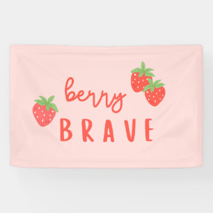 berry brave childhood cancer sick ill kids cute banner