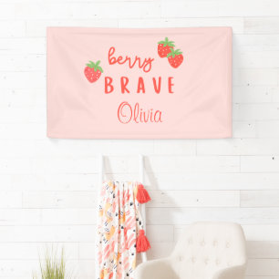 berry brave childhood cancer sick kids custom name banner