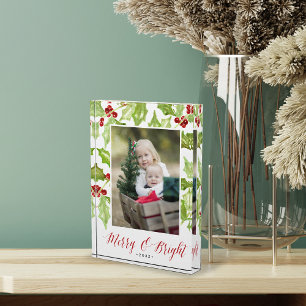 Berry & Bright Holiday Photo Block