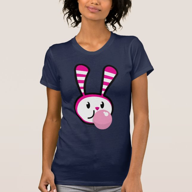 Berry Bunny Bubble T-Shirt (Front)