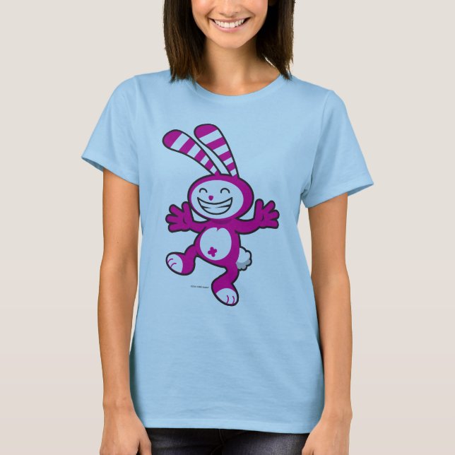 Berry Bunny Hop T-Shirt (Front)
