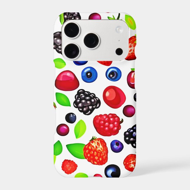Berry Burst: Fruity Pattern (Back)
