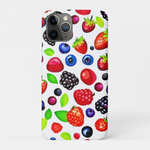 Berry Burst: Fruity Pattern Case-Mate iPhone Case