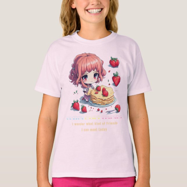 Berry-chan :Cotton Candy Friends T-Shirt (Front)
