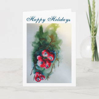 Berry Christmas Card