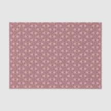 Berry Cream Folk Western Cottage Pink Lace