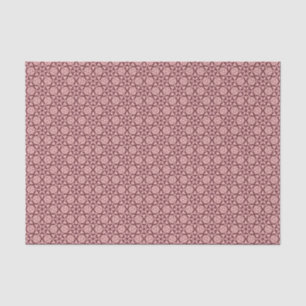 Berry Cream Folk Western Cottage Pink Lace Tissue Paper
