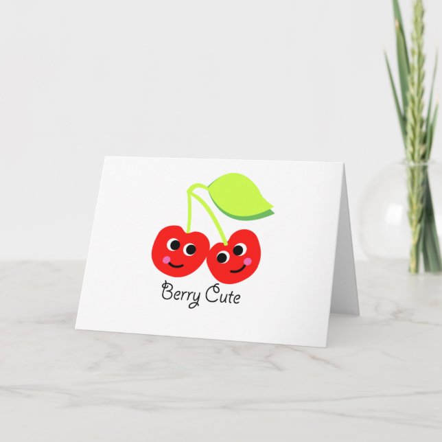 berry cute card (Front)