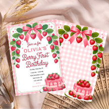 Berry Cute First Birthday Bash