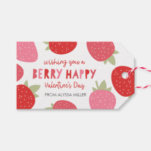 Berry Cute Valentine Gift Tags