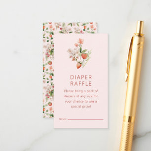 Berry Diaper Raffle Card