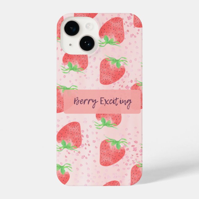 Berry Exciting iPhone Case (Back)