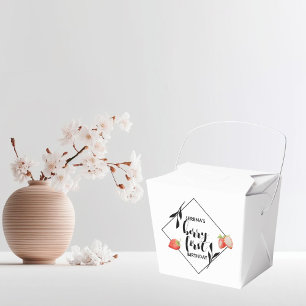 Berry First   1st Birthday   Strawberry   Modern Favour Box