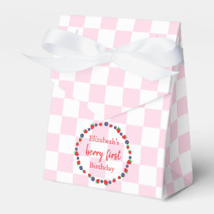 Berry First Birthday Favour Box